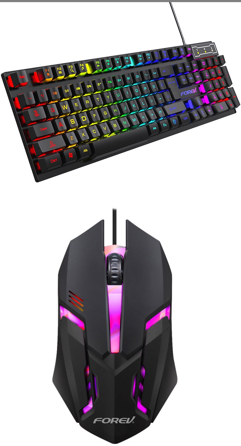 Clavier de poche portable 104 clés pour la souris des joueurs