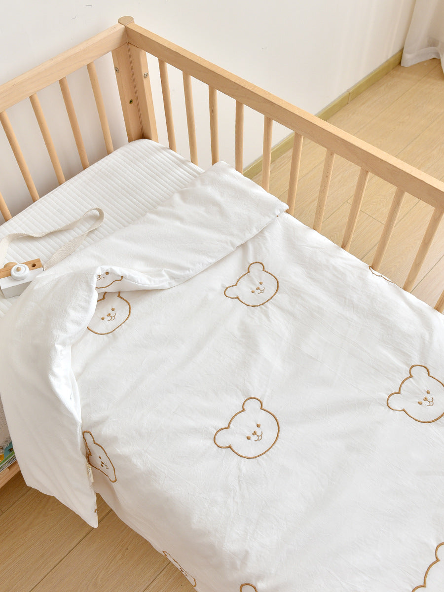 Couette double face en coton pur nouveau-né