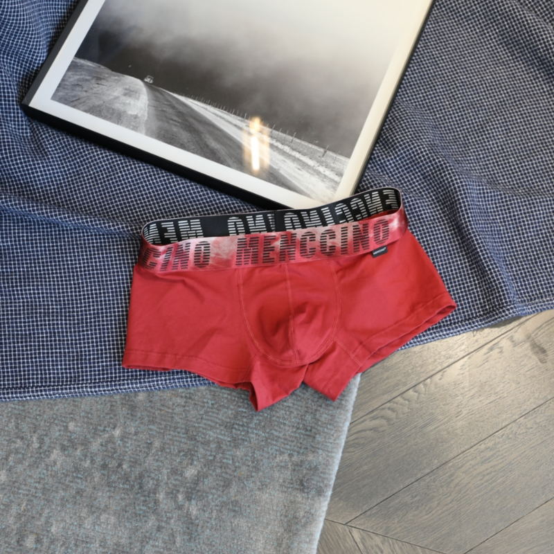 Cotton Low Waist Tight U Convex Boxer Slip Hommes