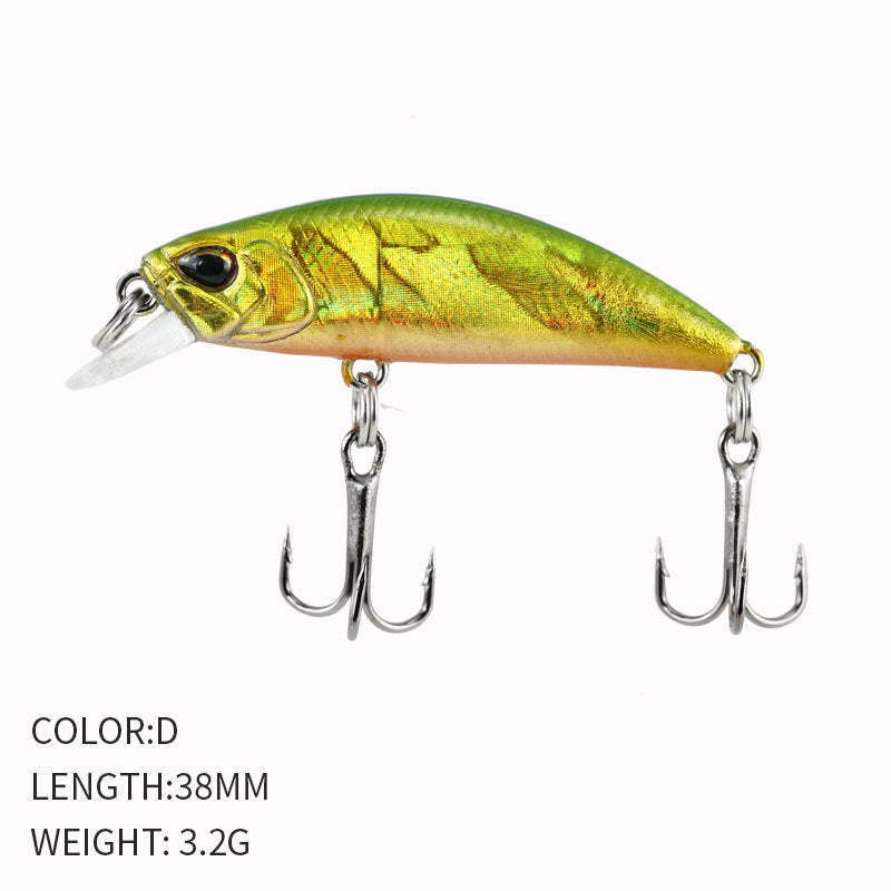 Submerged Mino Full Layer 38mm3.2g Road YaTrout Army Fish Bait