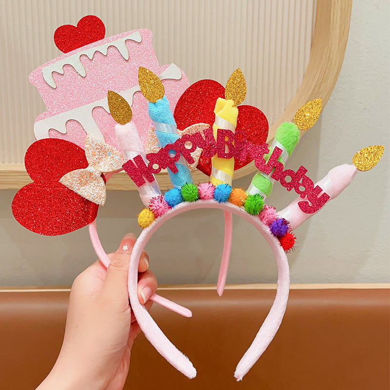 Ceinture mignon pour enfants Princesse Anniversaire Photo Décoration Accessoires