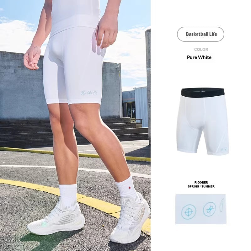 Basketball de course respirant et fitness Capri Leggings