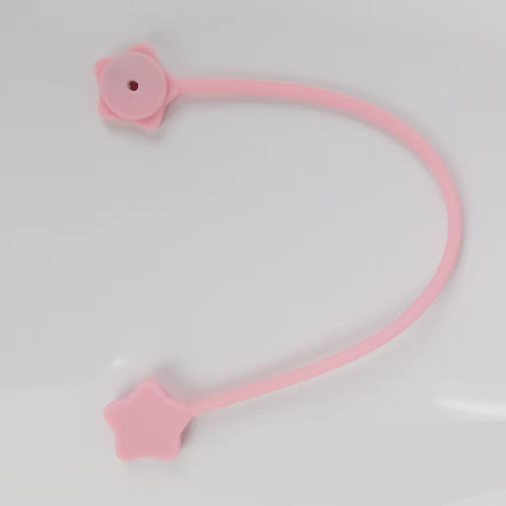 Étoile Magnet Winder Silicone Matériel Téléphone portable Organisateur de fil Magnet Clip