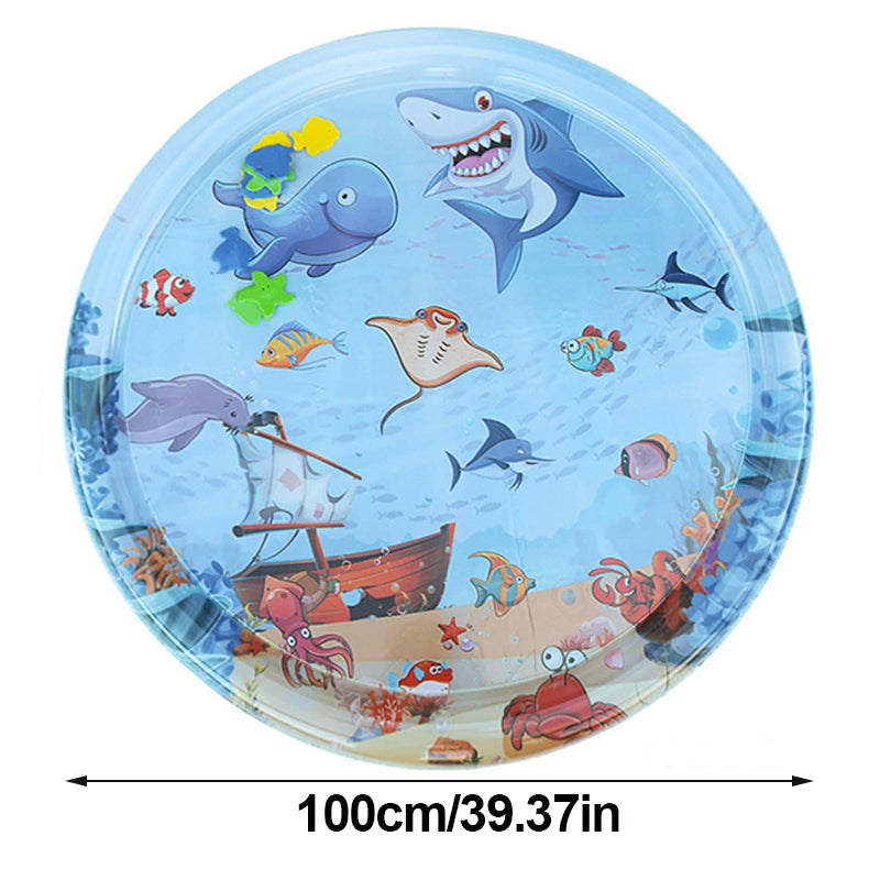 Cat Dog Water Play Mat Cat Dog Cooling Mats Thickened Cats Dogs Water Bed Toy