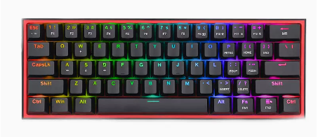 Red Dragon Mechanical Keyboard Hot Swap Axis RGB Three Mode