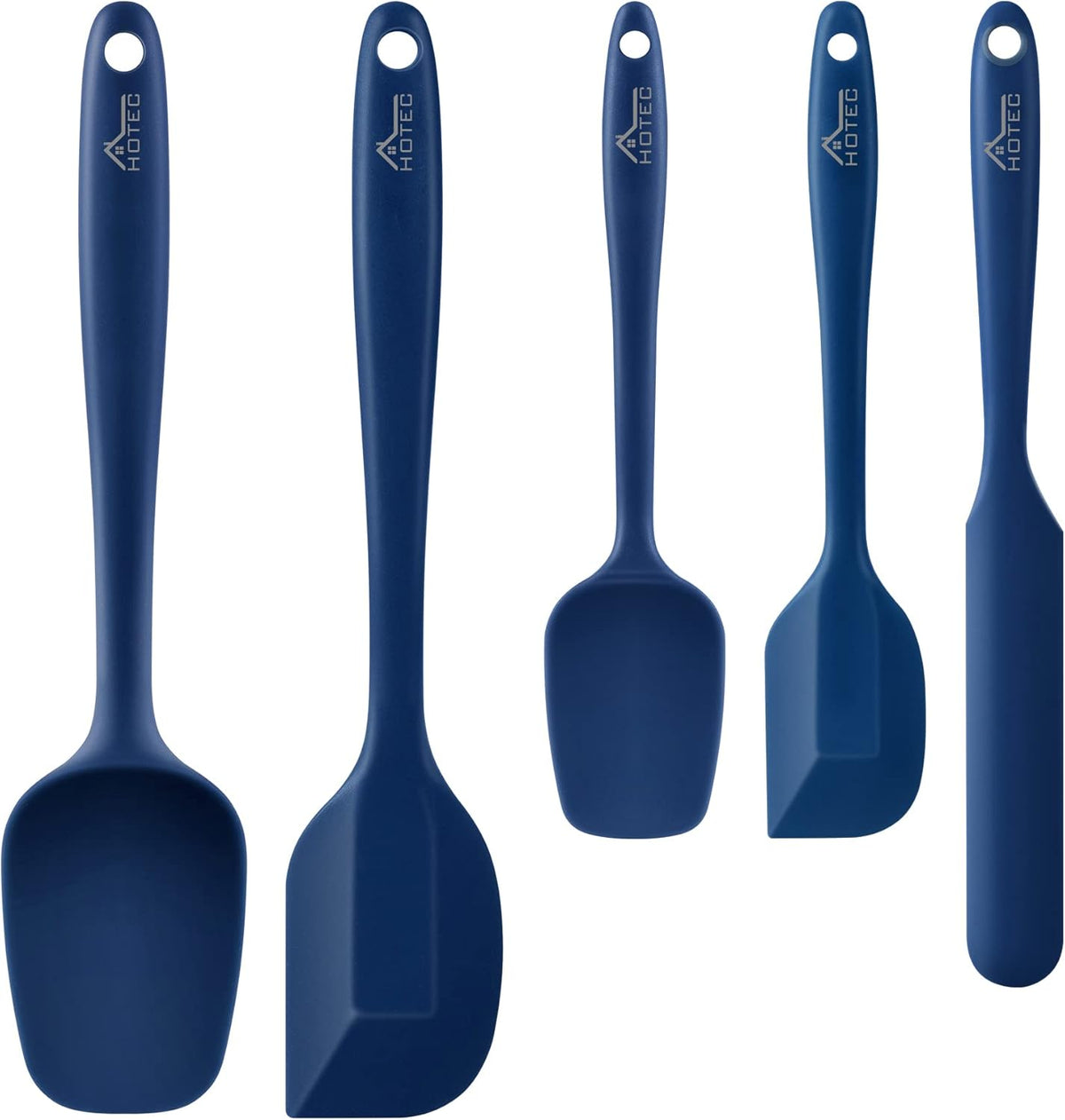 Ensemble de spatules en silicone résistant à la chaleur sans BPA
