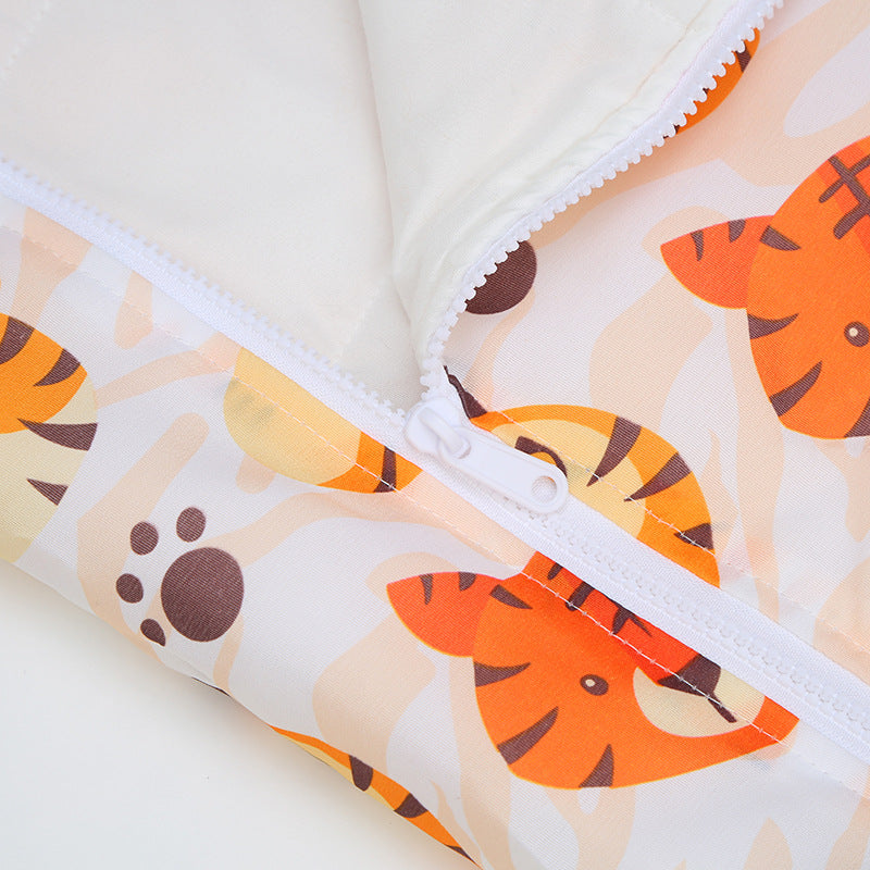 Enveloppe pour enfants Sac de couchage Bolster animal Couverture anti-dérapante pliante en une pièce