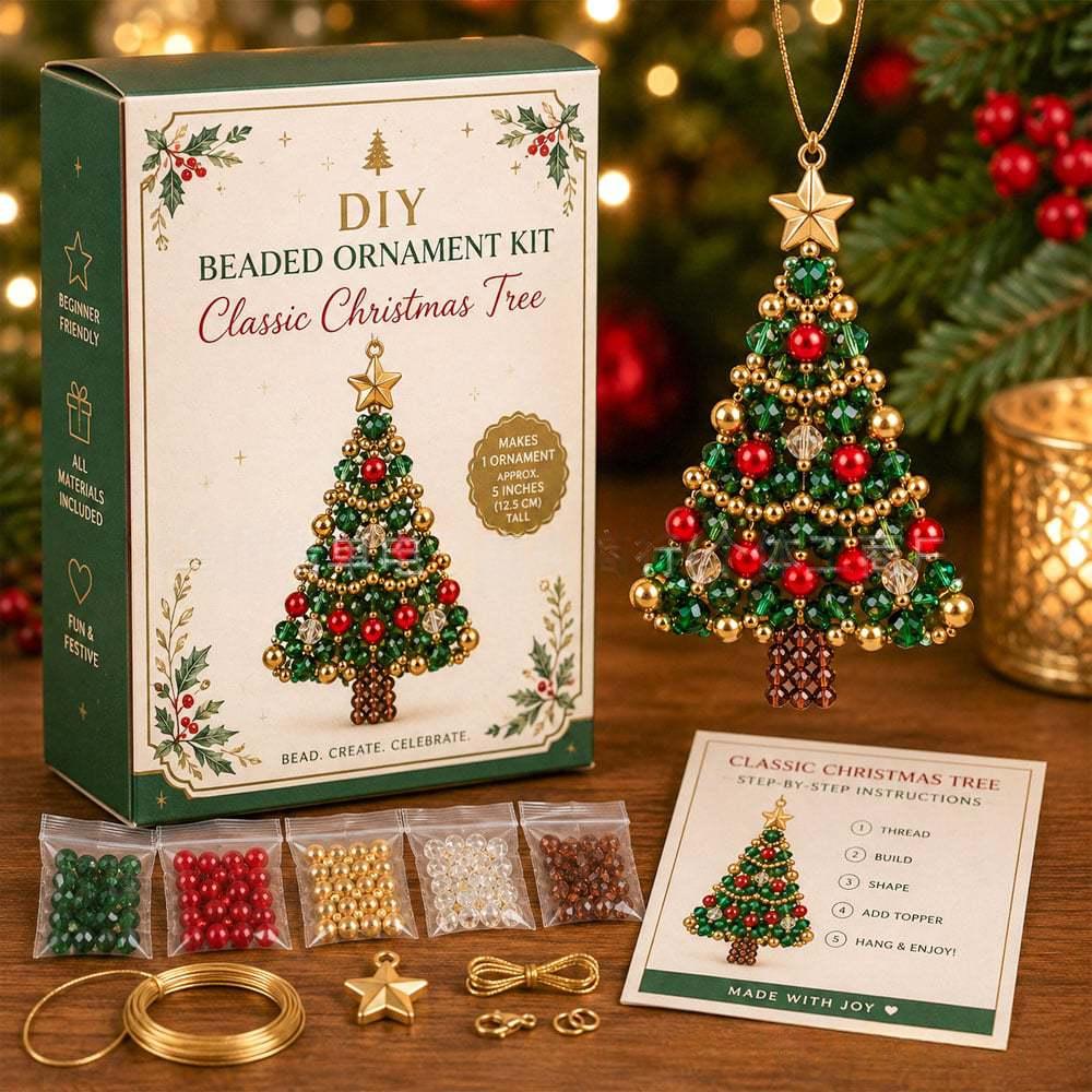 Kit d'ornement d'arbre de Noël bricolage