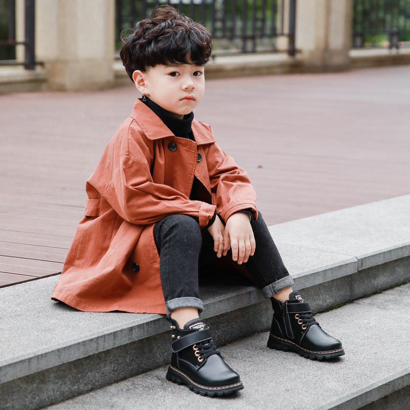 Bottes de coton en peluche Mode style britannique