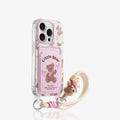 Fashion Graffiti Porte-cartes d'ours Case de téléphone