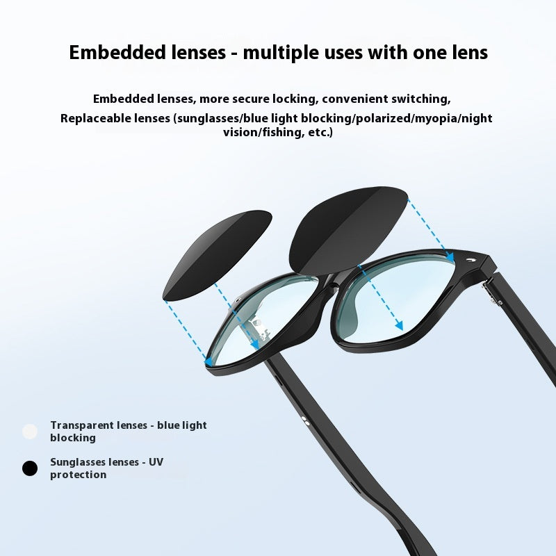 G05 Lunettes Bluetooth Touch à la tête