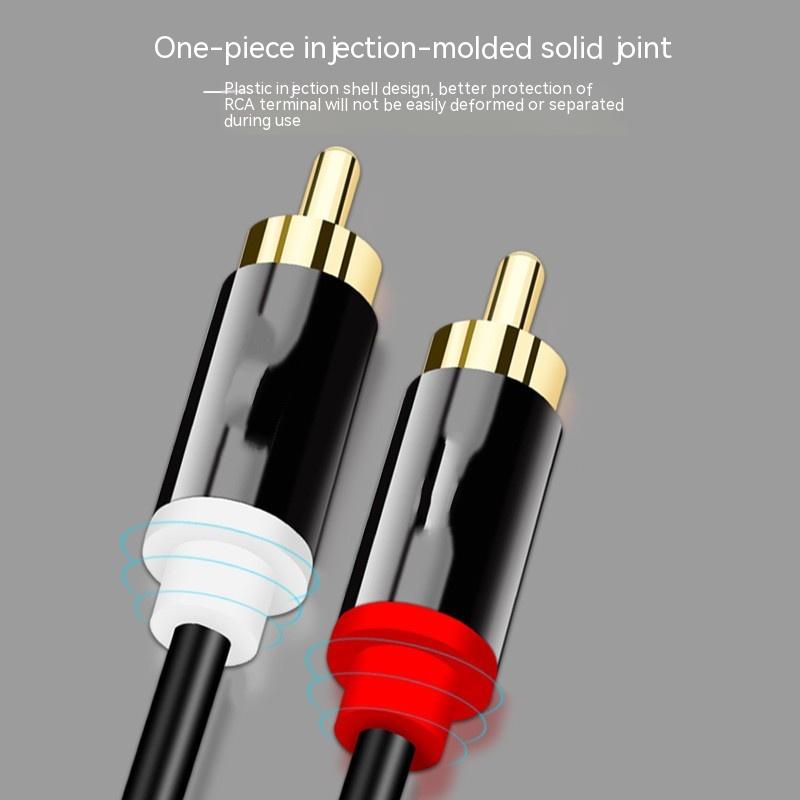 Amplifieur de haut-parleur de câble audio AV
