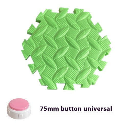 Pet Ac Bouton Mat antidérapant carré fixe dédié