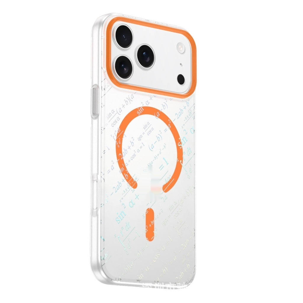 Magnetic Suction Phone Case Formule semi-transparente de protection anti-goutte
