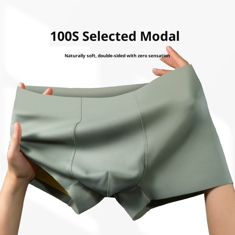 Modal Summer Thin Seamless Boxer Short sport respirant
