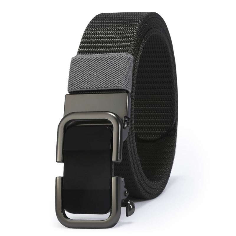 Ceinture pour homme en nylon sans dents