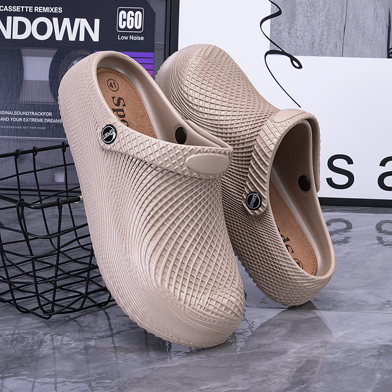 Hommes Imperméable à l'eau demi-chaussures à sol doux pour l'usure extérieure