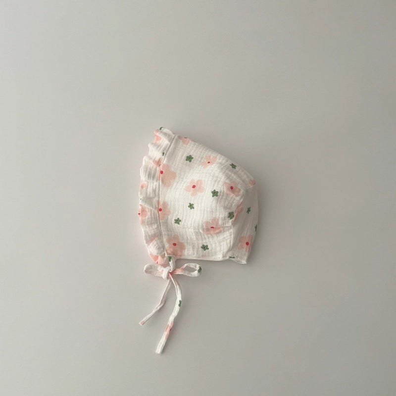 Chapeau Floral Pleine Lune Fashionable Bébé