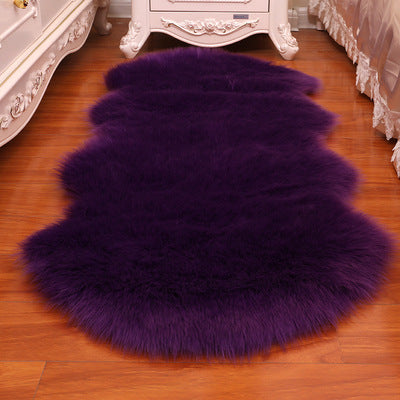 Living Room Plush Sofa Bay Window Bedside Mat Rug