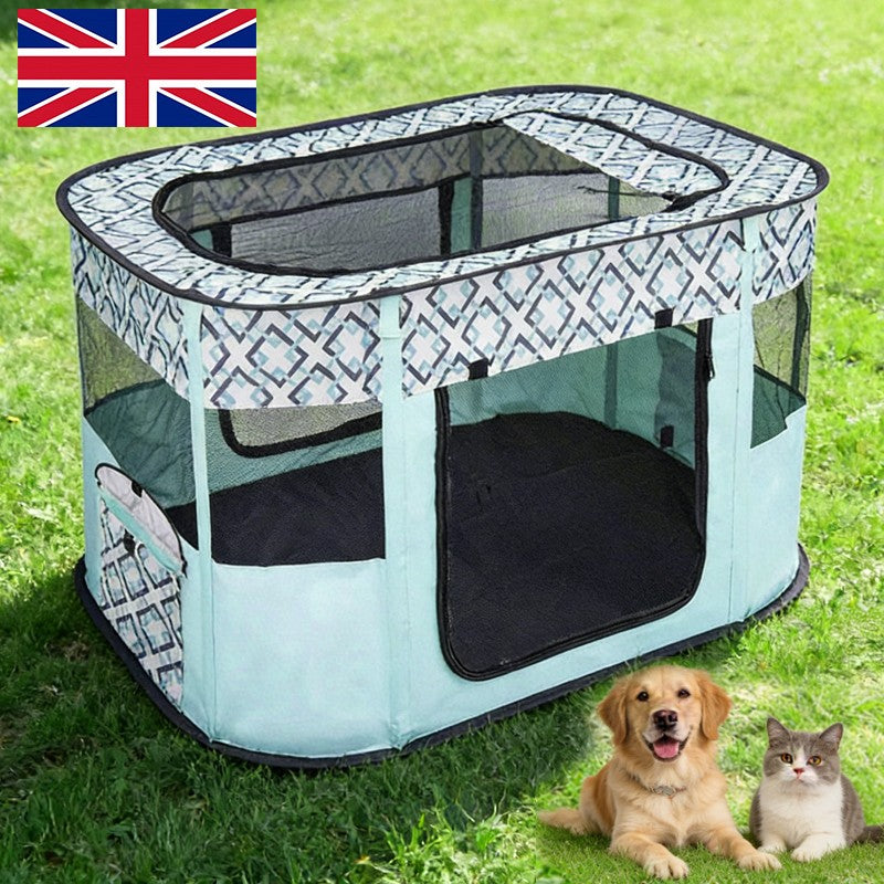 Tente pliable pour animaux domestiques Portable Soft Cage Indoor & Outdoors