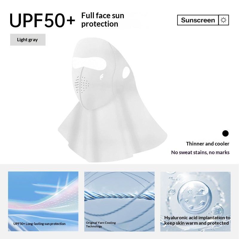 Masque de protection solaire pour femmes