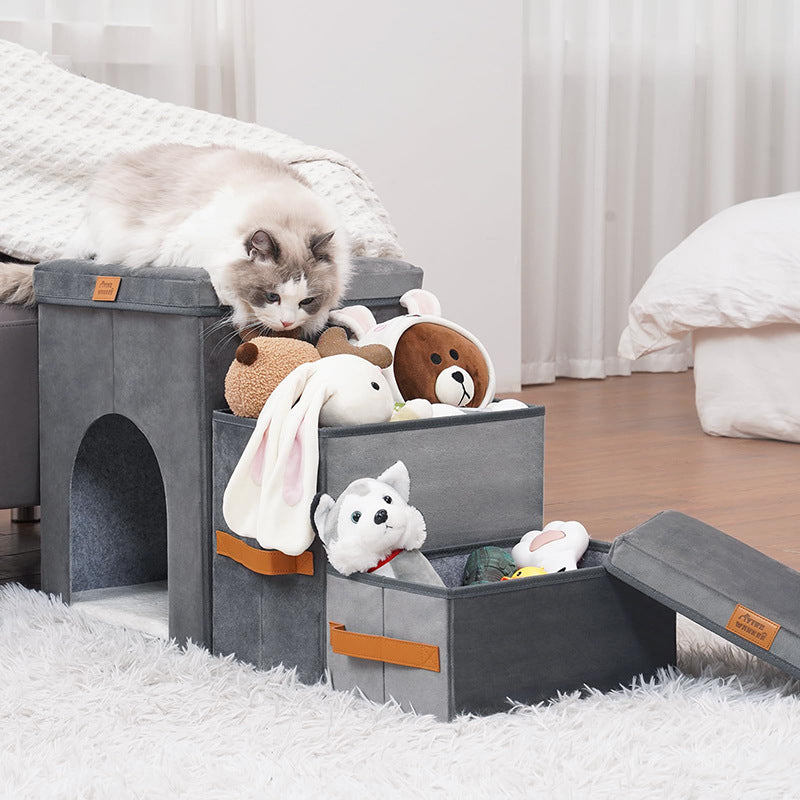 Échelles d'entreposage de chiens pliables Échelles de chiens