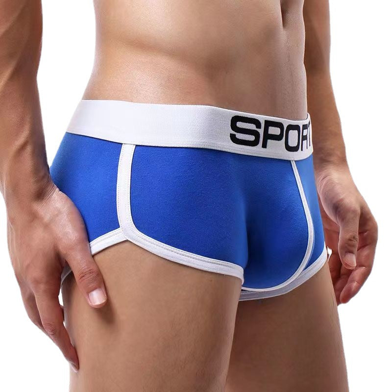 Sous-vêtements respirants en coton stretch homme de mode