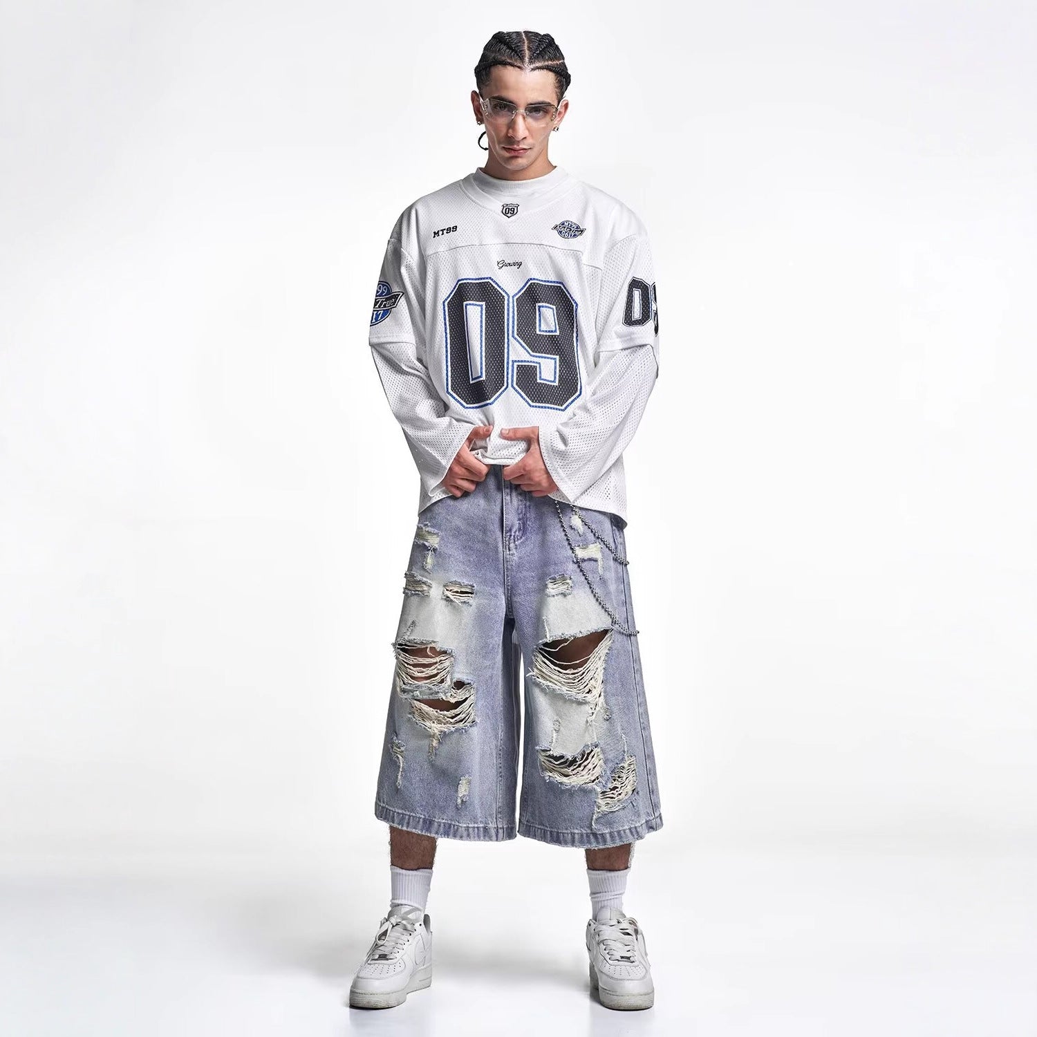 Sweatshirt imprimé d'automne pour hommes