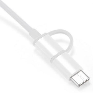 Câble de charge blanc Micro Usb