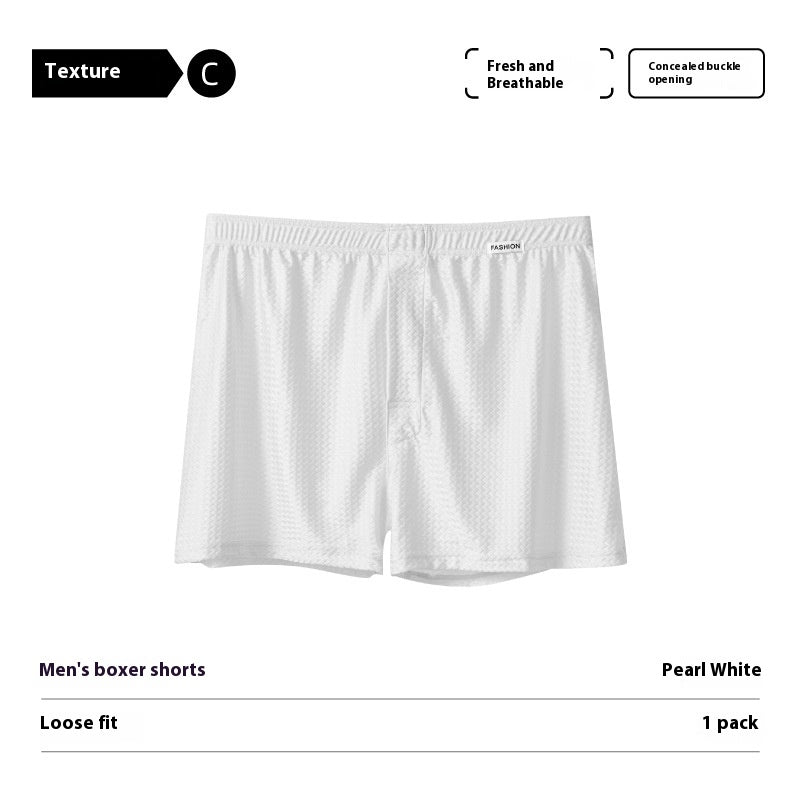 Pantalon en soie glacée Pantalon en nylon Boxers en soie glacée pour hommes
