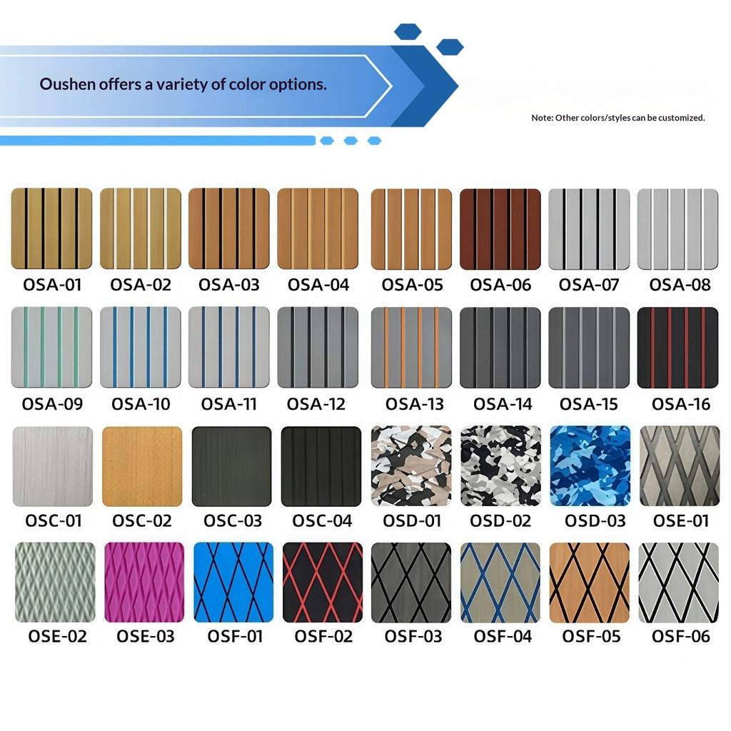 Fourniture directe d'usine de tapis de plancher de yacht Eva