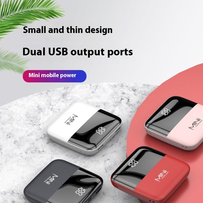 Affichage numérique Power Bank Fast Charge Mini léger