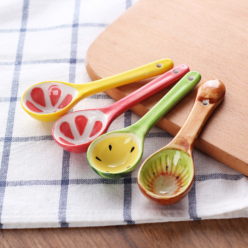 Créative pour les enfants en bonne santé sous glaçure couleur animal modèle Spoo
