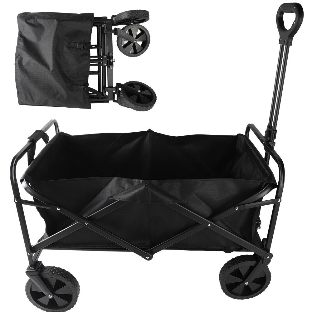 200KG Chariot pliable de service lourd Wagon Garden Beach Camping Festival UK
