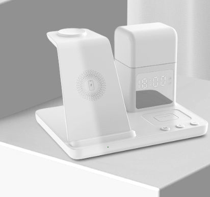 Chargeur sans fil 6-en-1 Petite réveil de nuit