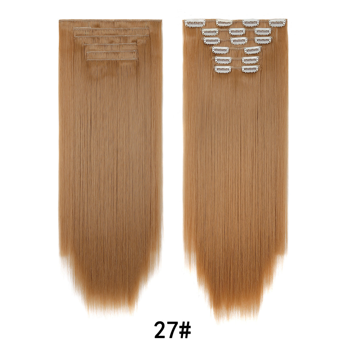 Ensemble d'extensions capillaires 6-pièces