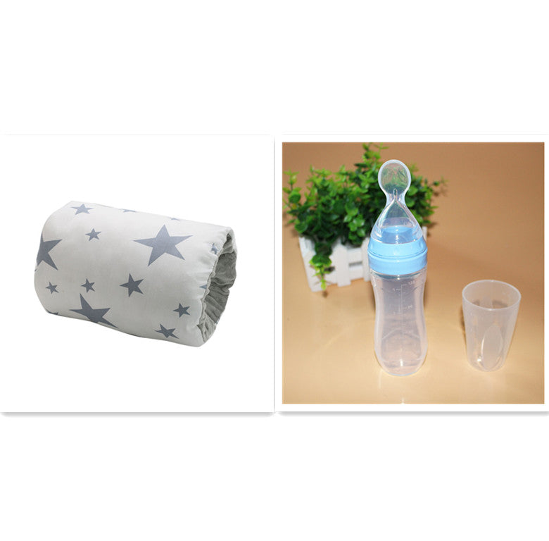 Ajustable Baby Cotton Nursing Arm Oreiller Allaitement Lavable Baby Infant Nursing Breas