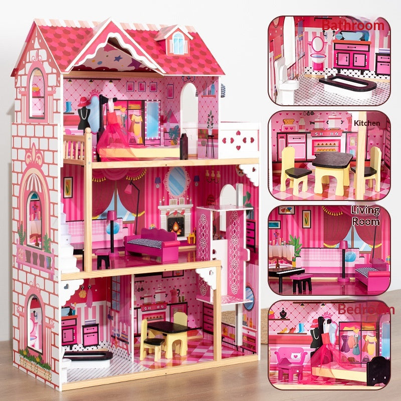 Jouet personnalisé Playhouse Dollhouse pour enfants