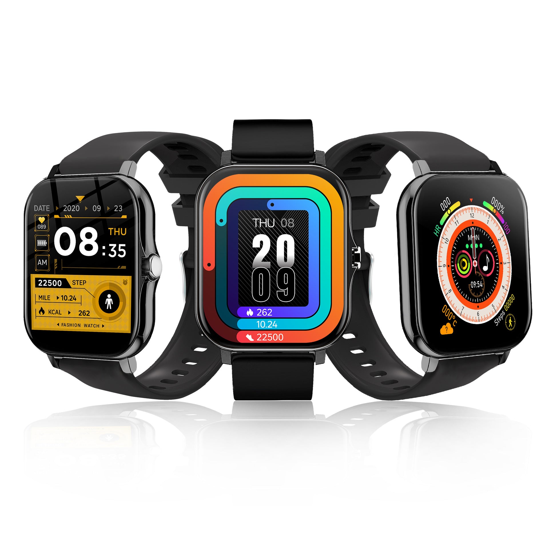 Appelez l'écran tactile complet Smart Watch