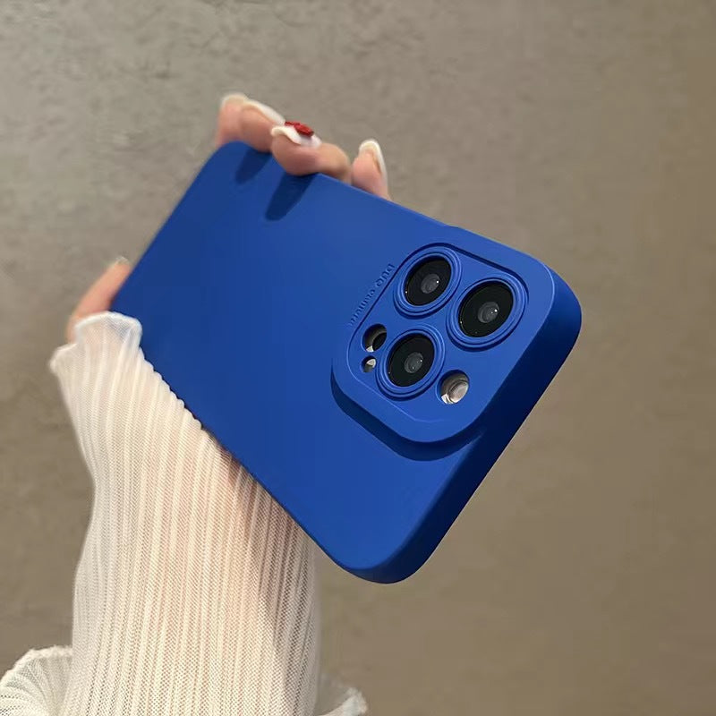 Silicone liquide pour téléphone violet foncé