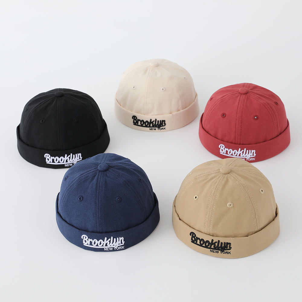 Enfants unicolore en trois dimensions anglais brodé réglable simple Hip-hop St