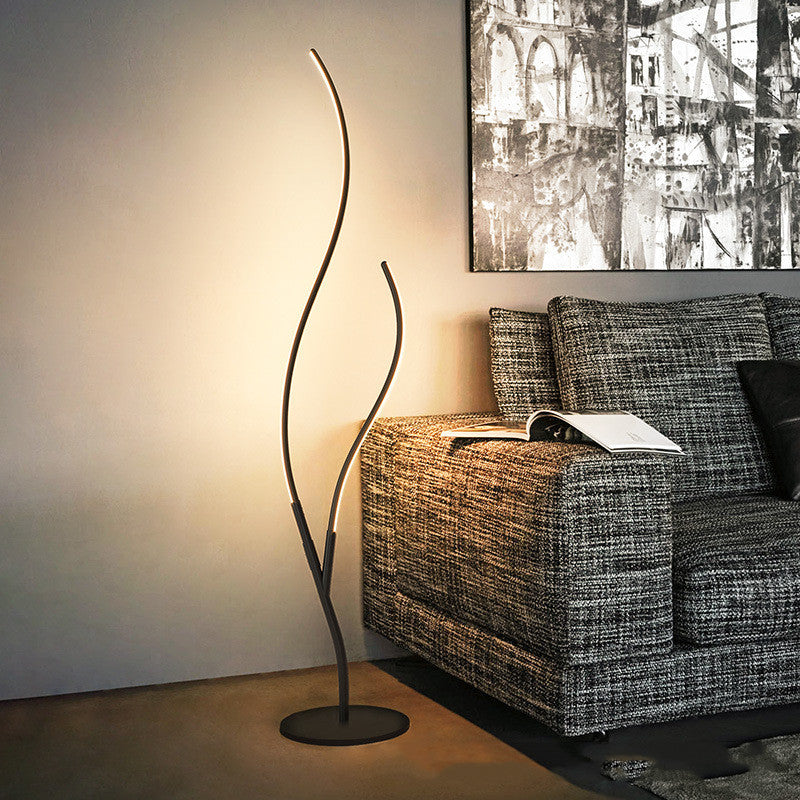 Fashion Twig Artistic Line Lampe de sol