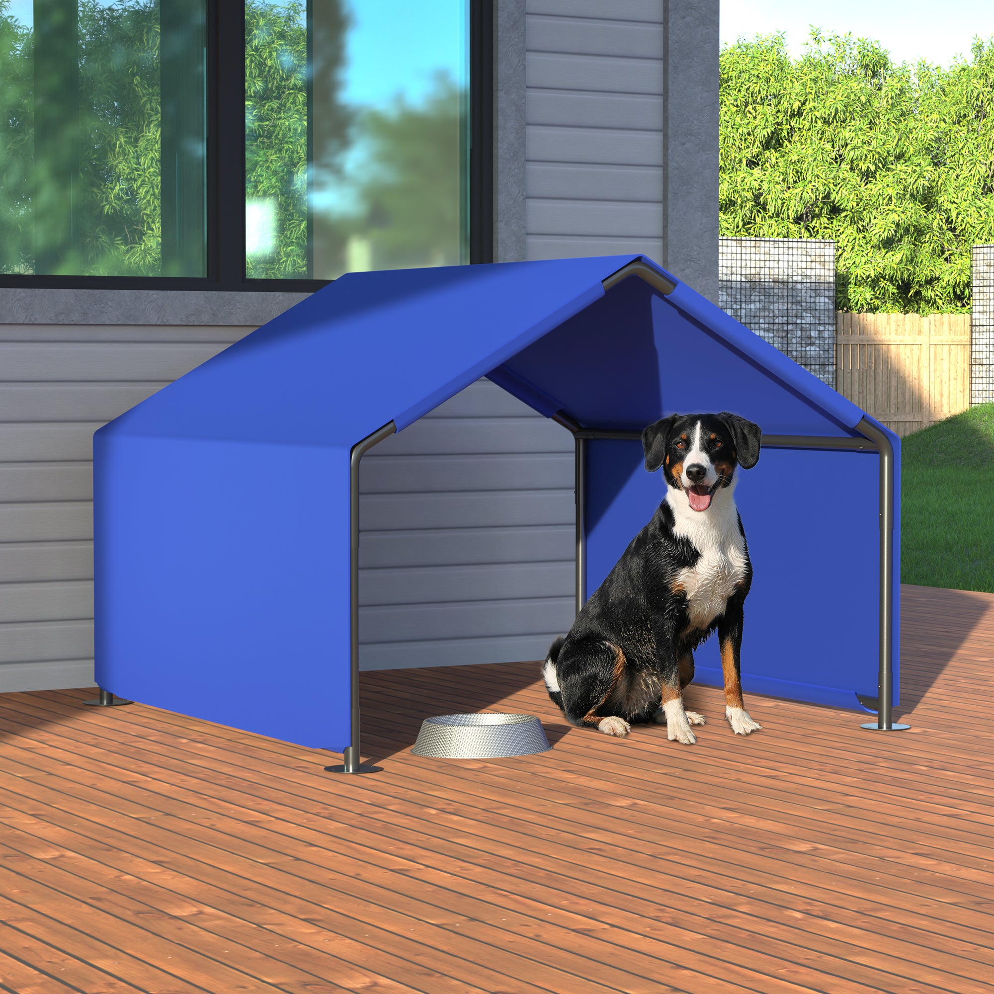 Tente extérieure pour petits chiens moyens