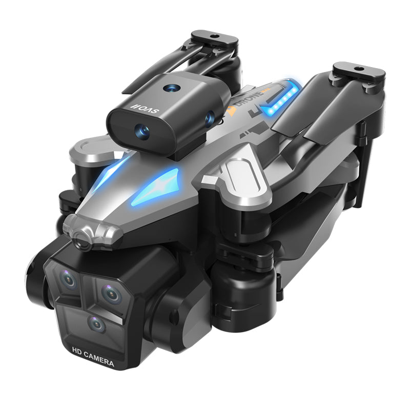 C10 Black - Caméra triple - Dual Electric Drone-BLACK