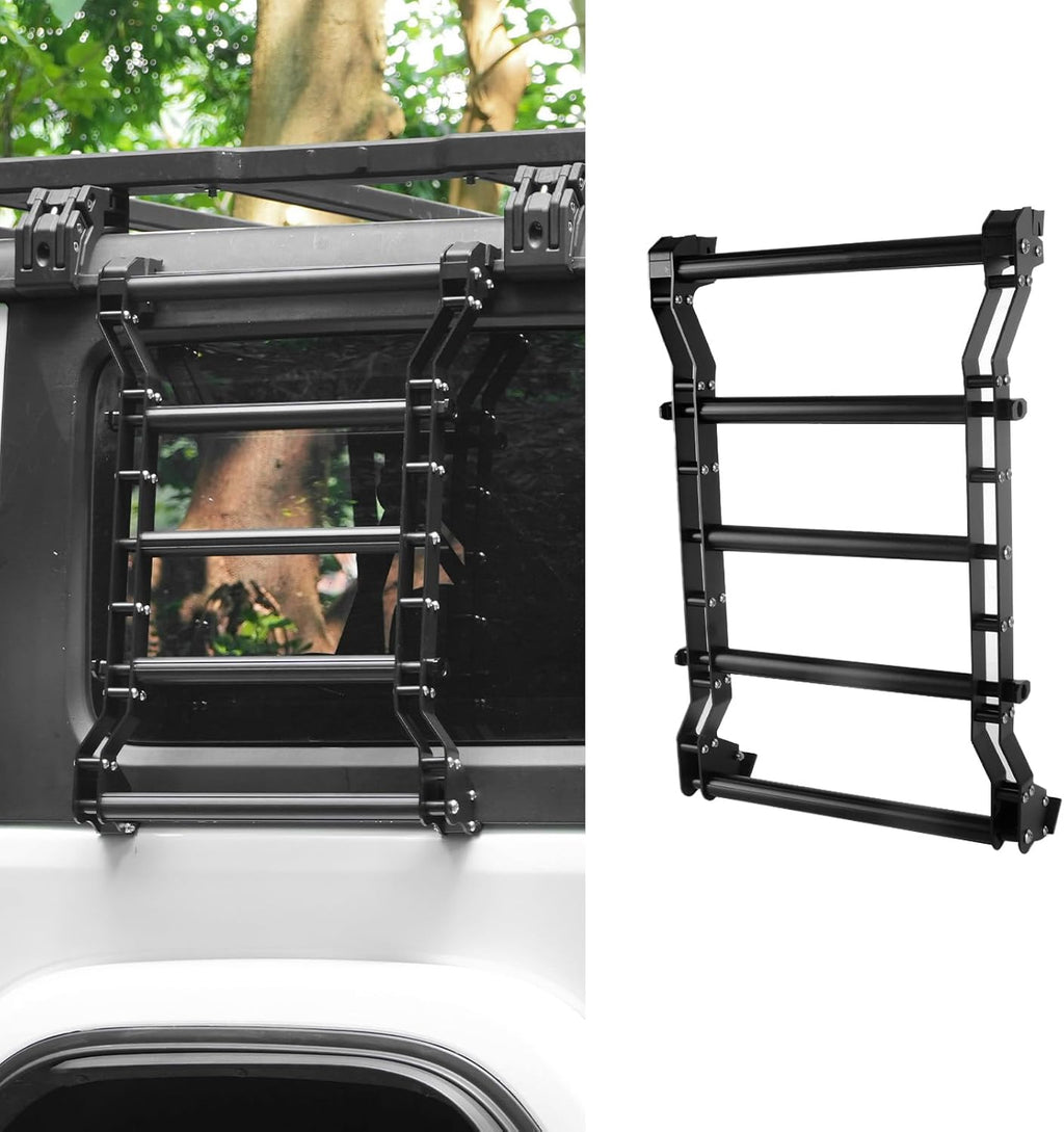 Échelle de fenêtre arrière compatible avec JL JLU 2 Porte 4 Porte Je Ep Wrangler 2018