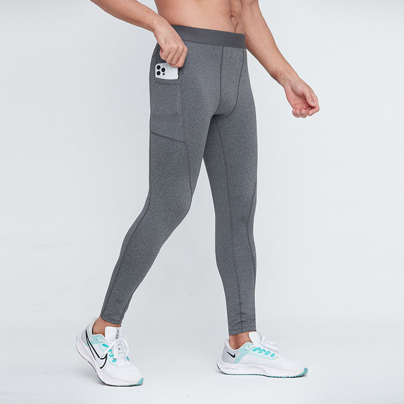 Leggings sportifs masculins d'automne et d'hiver