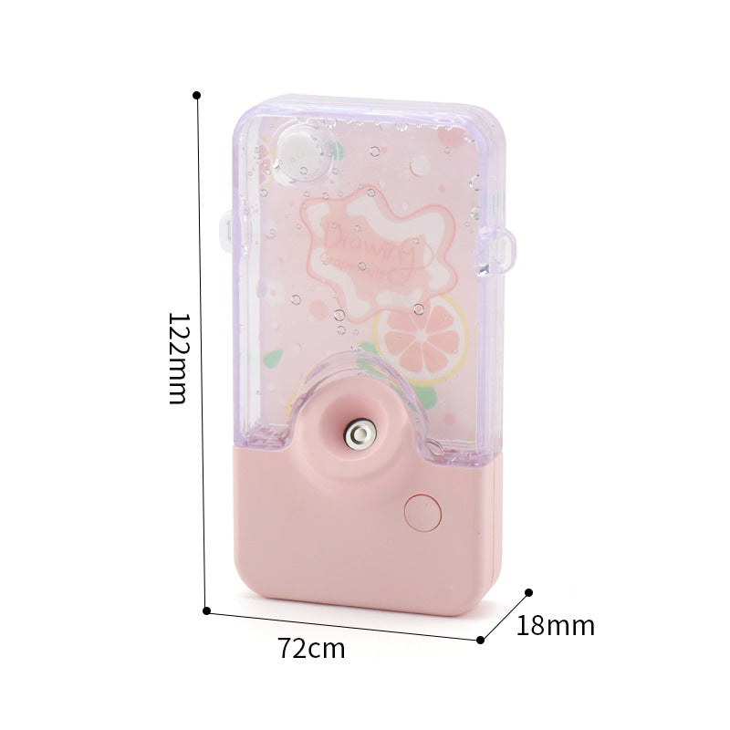 Humidificateur de compteur d'eau Vaporisateur portatif de cou