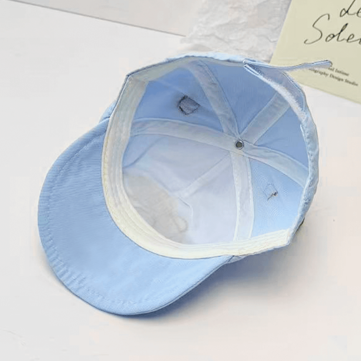 Casquette de baseball à trois dimensions en coton mode