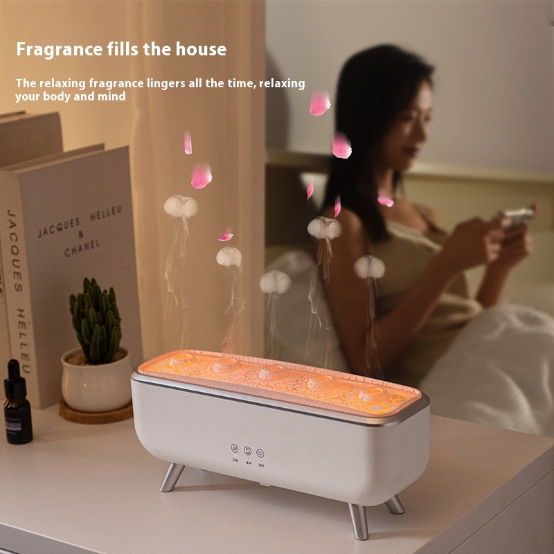 Creative Jellyfish Smoke Ring Spray à ultrasons Humidificateur dynamique de prise de son
