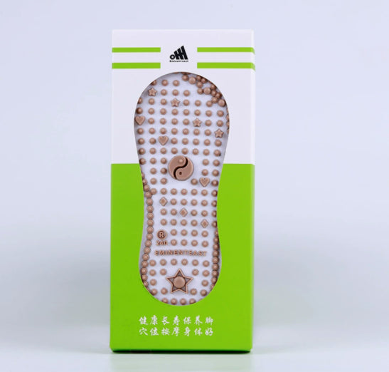 Chaussettes de massage en coton peigné